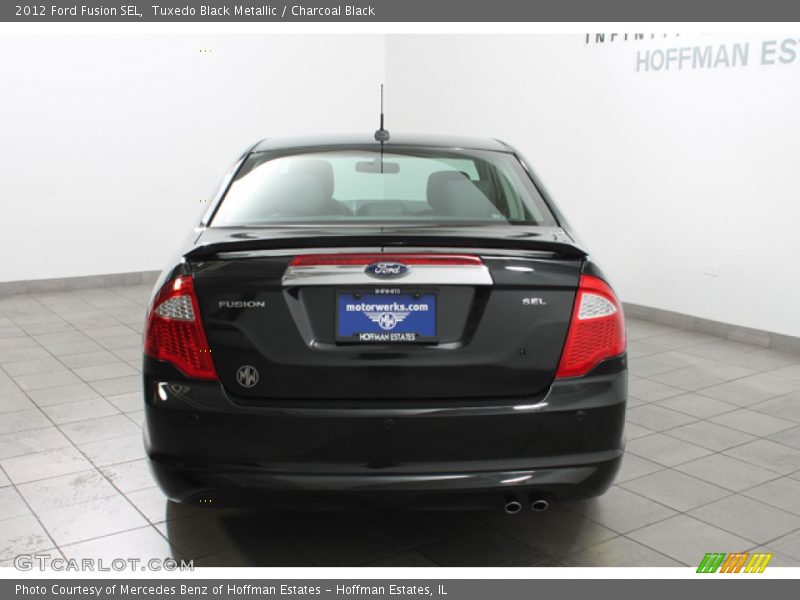 Tuxedo Black Metallic / Charcoal Black 2012 Ford Fusion SEL