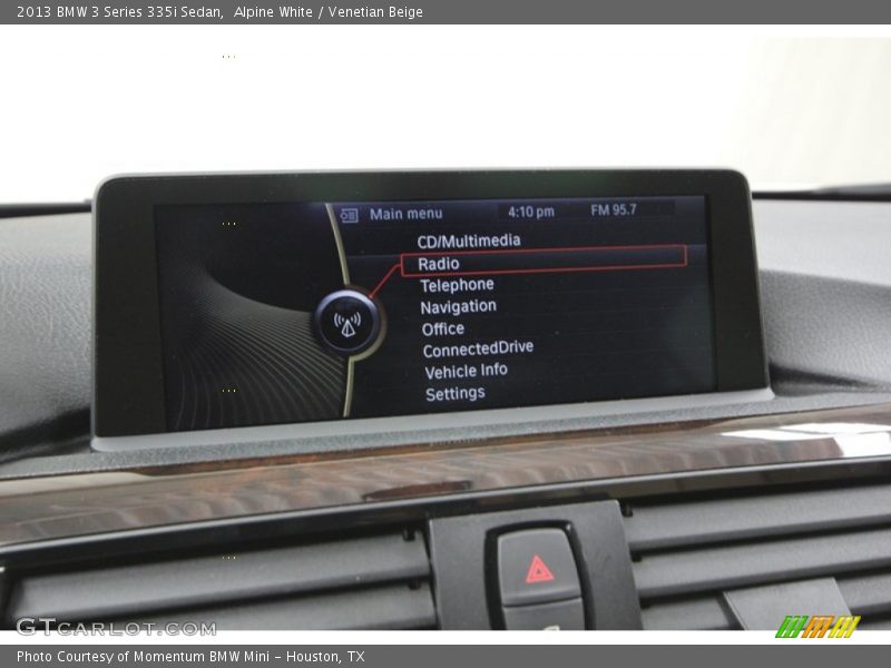 Alpine White / Venetian Beige 2013 BMW 3 Series 335i Sedan