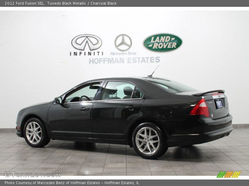 Tuxedo Black Metallic / Charcoal Black 2012 Ford Fusion SEL