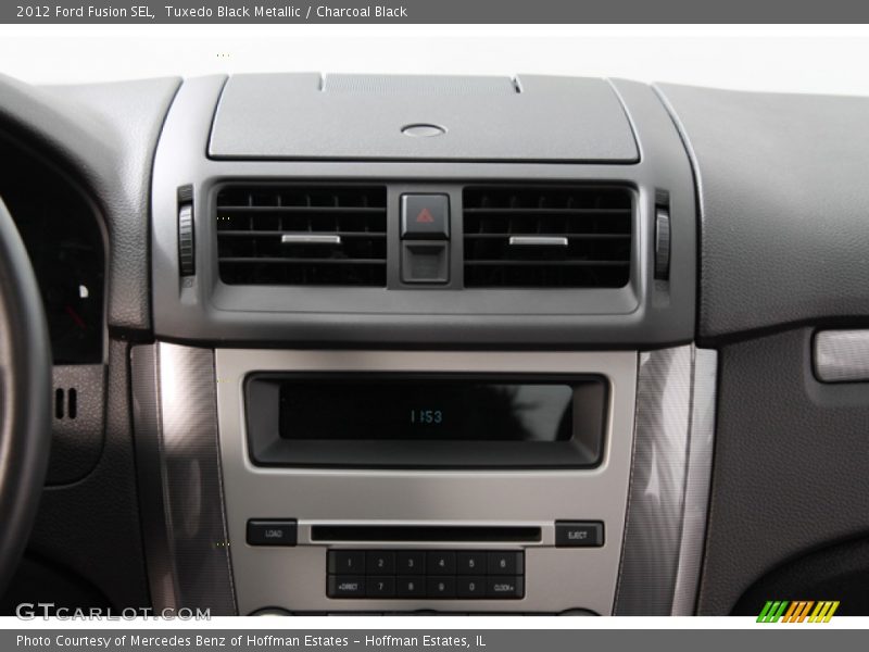 Tuxedo Black Metallic / Charcoal Black 2012 Ford Fusion SEL