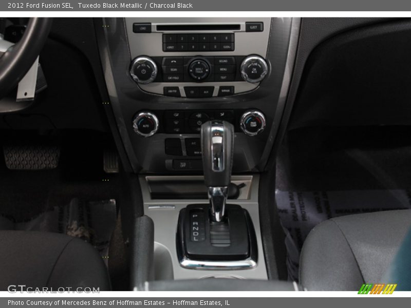 Tuxedo Black Metallic / Charcoal Black 2012 Ford Fusion SEL