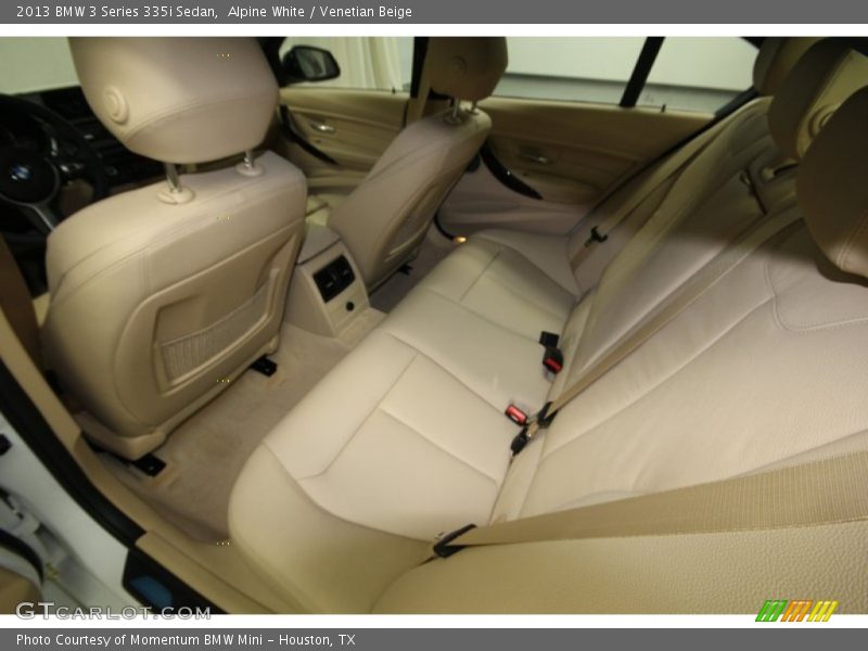 Alpine White / Venetian Beige 2013 BMW 3 Series 335i Sedan