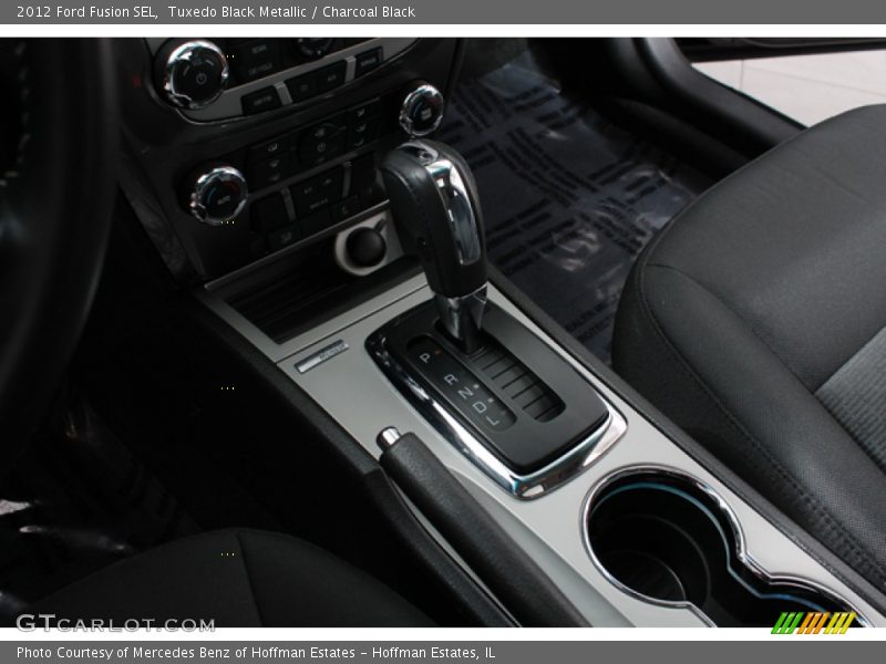 Tuxedo Black Metallic / Charcoal Black 2012 Ford Fusion SEL