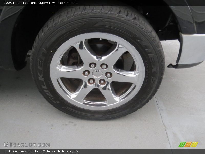 Black / Black 2005 Ford F150 Lariat SuperCrew
