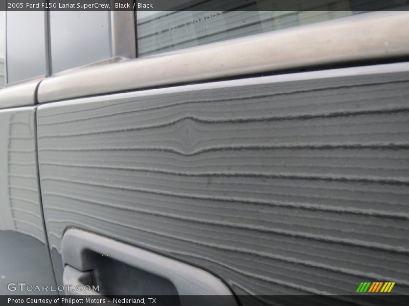 Black / Black 2005 Ford F150 Lariat SuperCrew