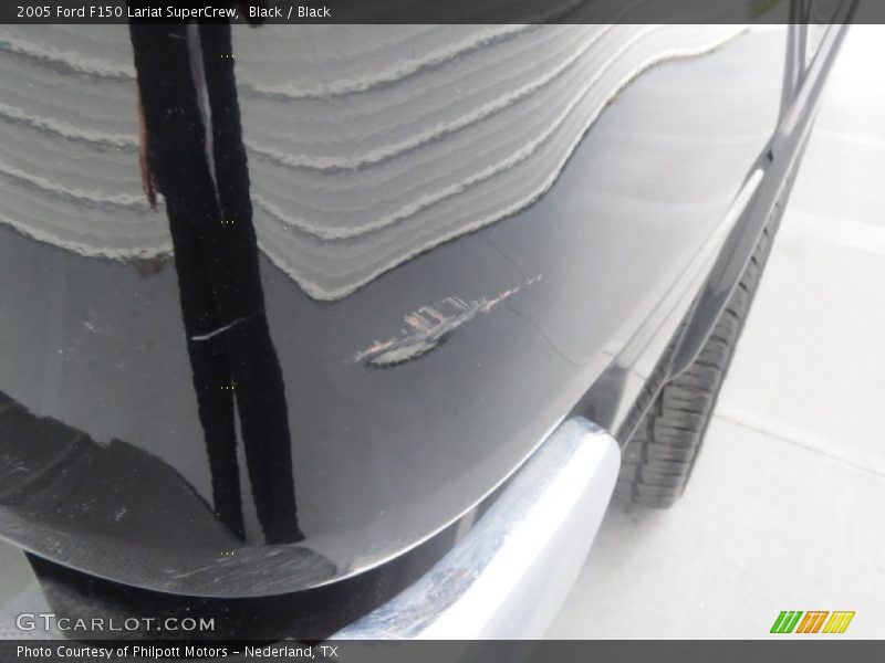 Black / Black 2005 Ford F150 Lariat SuperCrew