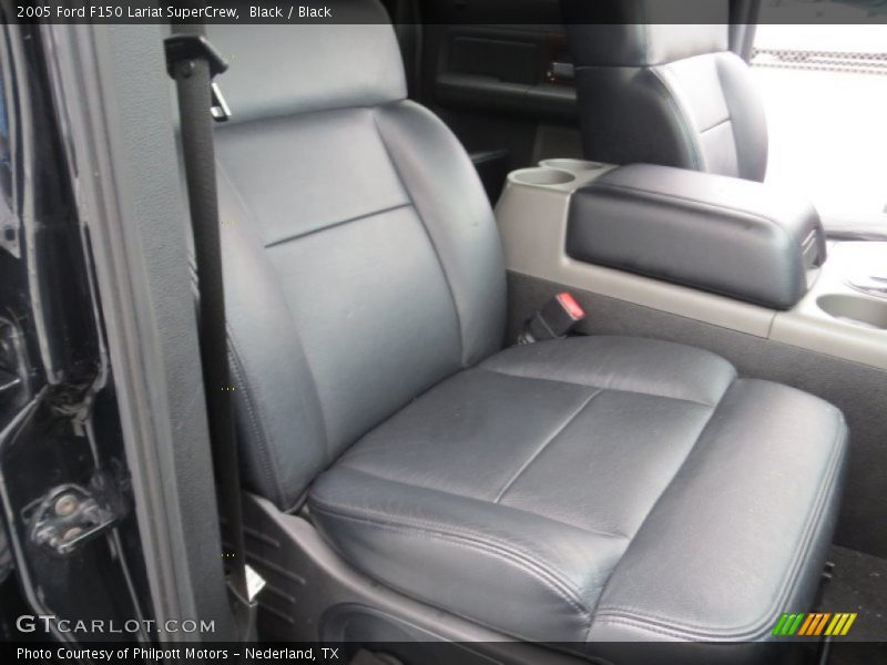 Black / Black 2005 Ford F150 Lariat SuperCrew