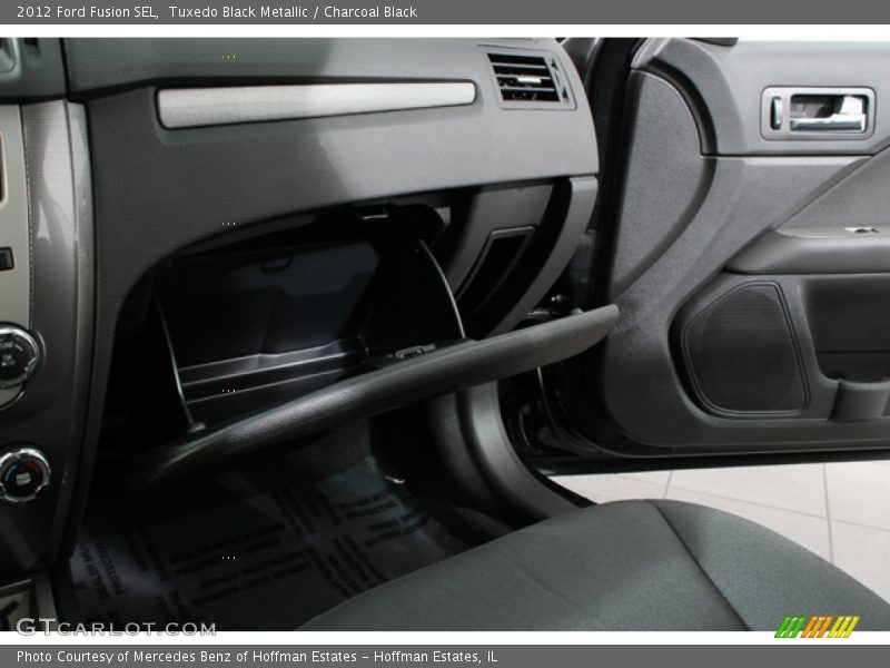 Tuxedo Black Metallic / Charcoal Black 2012 Ford Fusion SEL