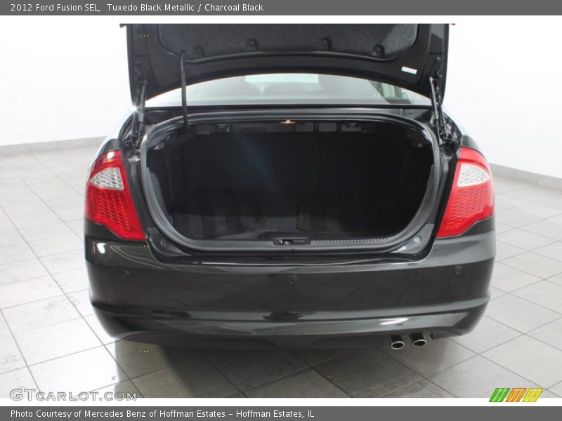 Tuxedo Black Metallic / Charcoal Black 2012 Ford Fusion SEL