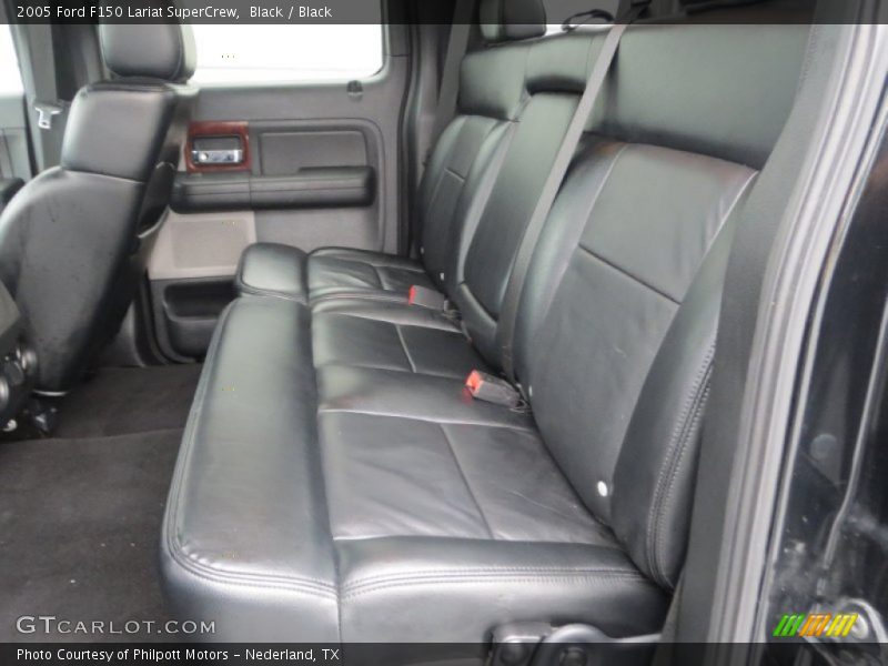 Black / Black 2005 Ford F150 Lariat SuperCrew