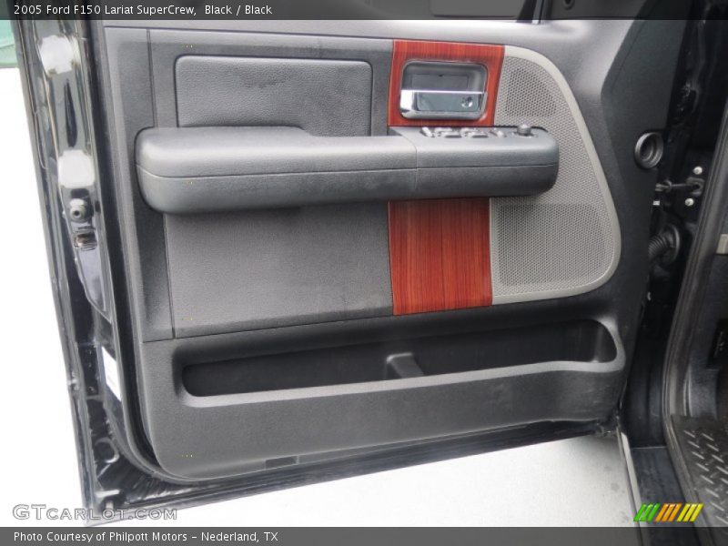 Black / Black 2005 Ford F150 Lariat SuperCrew