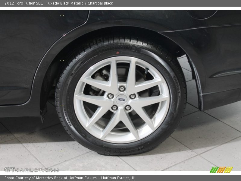Tuxedo Black Metallic / Charcoal Black 2012 Ford Fusion SEL