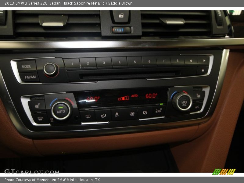 Black Sapphire Metallic / Saddle Brown 2013 BMW 3 Series 328i Sedan