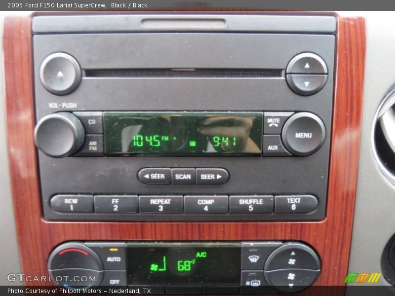 Black / Black 2005 Ford F150 Lariat SuperCrew