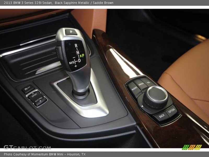 Black Sapphire Metallic / Saddle Brown 2013 BMW 3 Series 328i Sedan