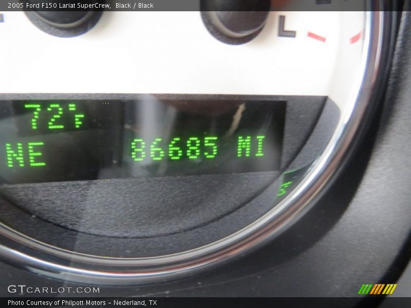 Black / Black 2005 Ford F150 Lariat SuperCrew