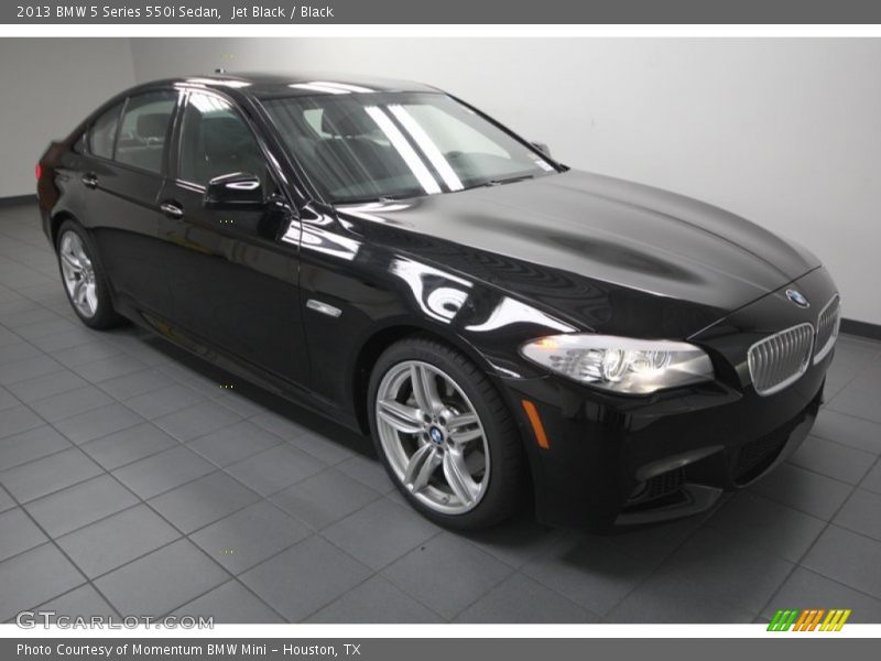 Jet Black / Black 2013 BMW 5 Series 550i Sedan