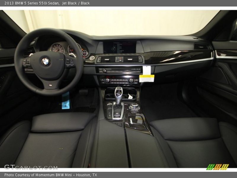Jet Black / Black 2013 BMW 5 Series 550i Sedan