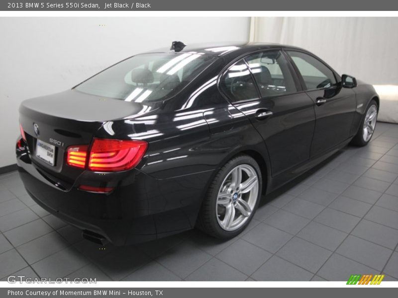 Jet Black / Black 2013 BMW 5 Series 550i Sedan
