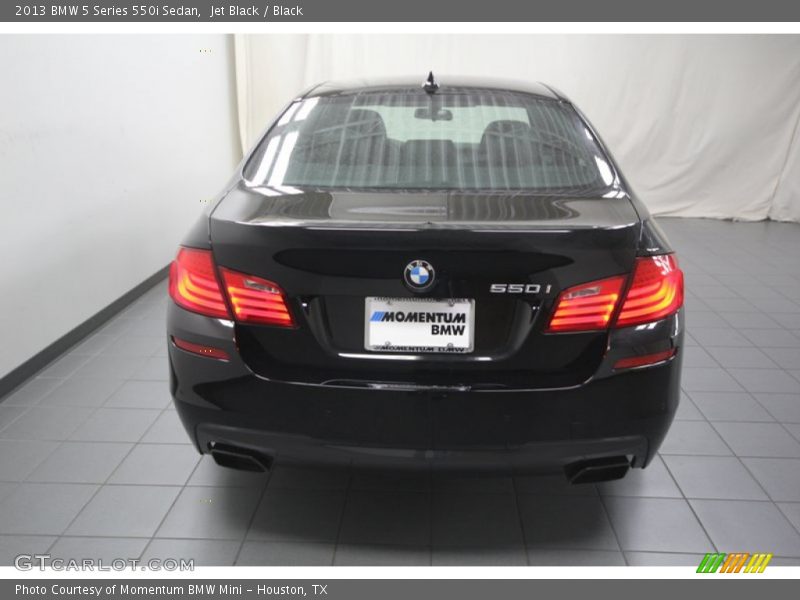Jet Black / Black 2013 BMW 5 Series 550i Sedan