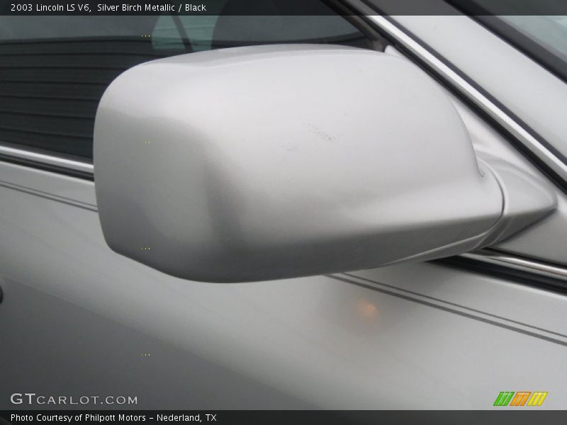 Silver Birch Metallic / Black 2003 Lincoln LS V6