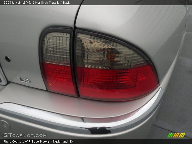 Silver Birch Metallic / Black 2003 Lincoln LS V6