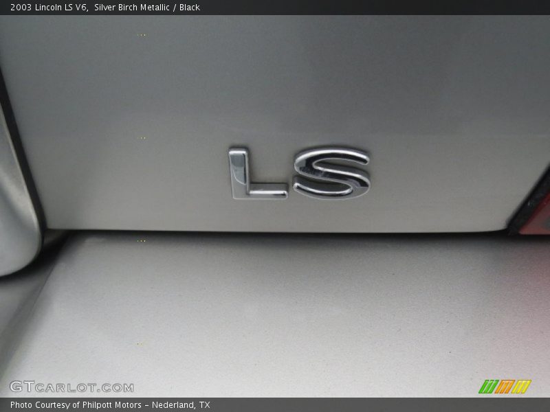 Silver Birch Metallic / Black 2003 Lincoln LS V6