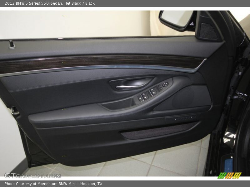 Jet Black / Black 2013 BMW 5 Series 550i Sedan