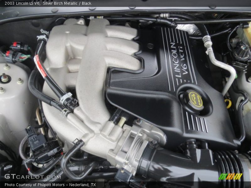Silver Birch Metallic / Black 2003 Lincoln LS V6