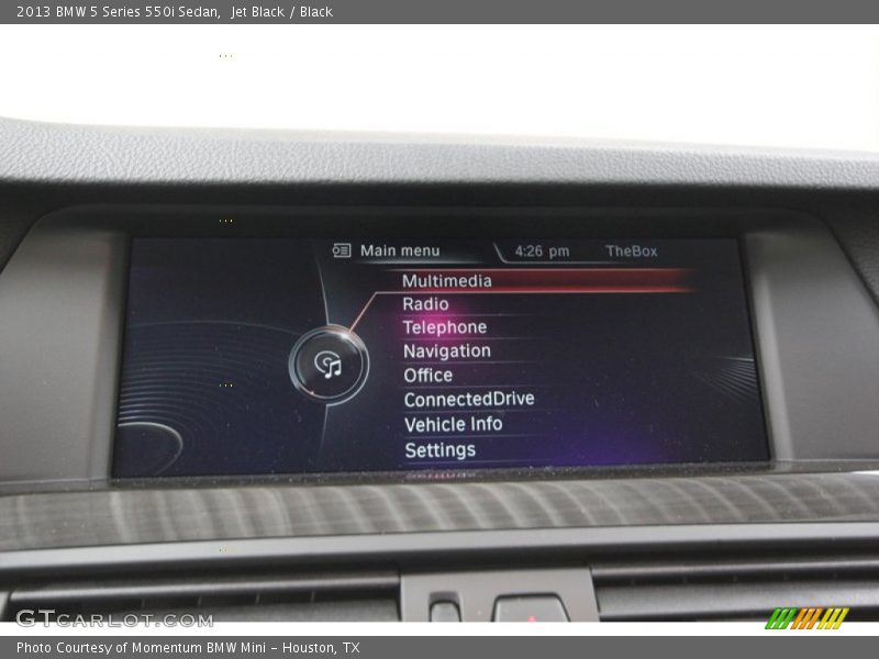 Jet Black / Black 2013 BMW 5 Series 550i Sedan