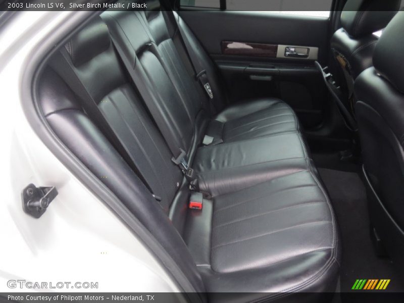 Silver Birch Metallic / Black 2003 Lincoln LS V6