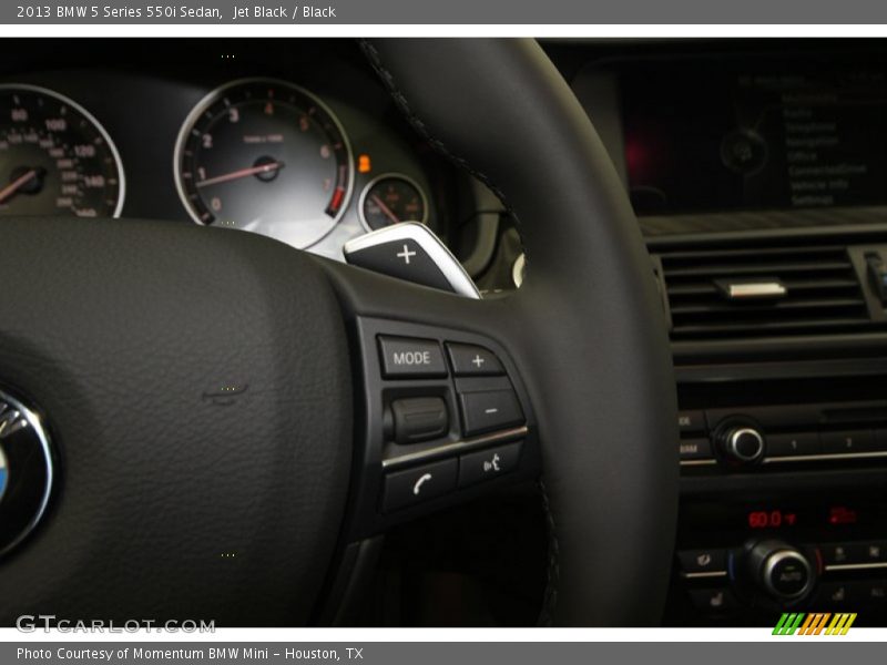 Jet Black / Black 2013 BMW 5 Series 550i Sedan
