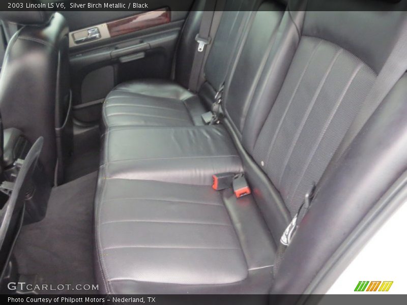 Silver Birch Metallic / Black 2003 Lincoln LS V6