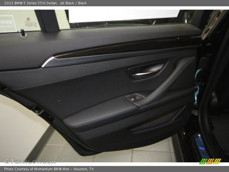 Jet Black / Black 2013 BMW 5 Series 550i Sedan