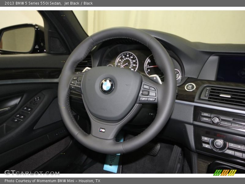 Jet Black / Black 2013 BMW 5 Series 550i Sedan