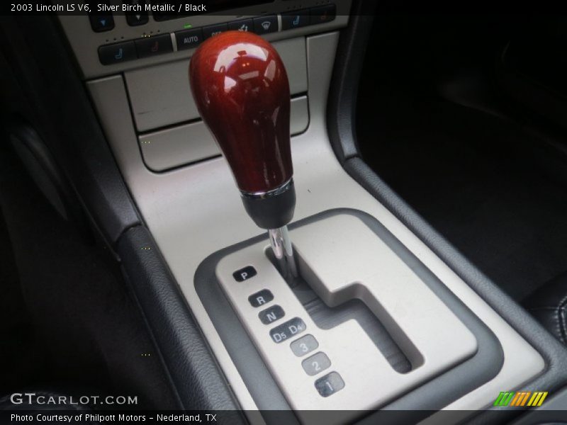 Silver Birch Metallic / Black 2003 Lincoln LS V6