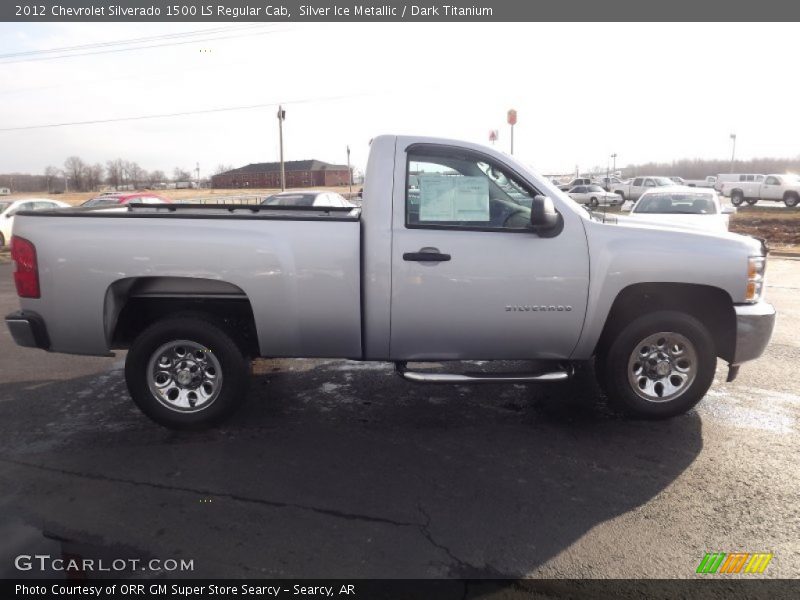 Silver Ice Metallic / Dark Titanium 2012 Chevrolet Silverado 1500 LS Regular Cab