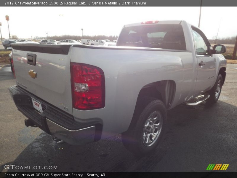 Silver Ice Metallic / Dark Titanium 2012 Chevrolet Silverado 1500 LS Regular Cab