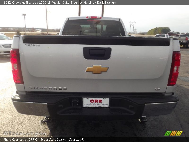 Silver Ice Metallic / Dark Titanium 2012 Chevrolet Silverado 1500 LS Regular Cab