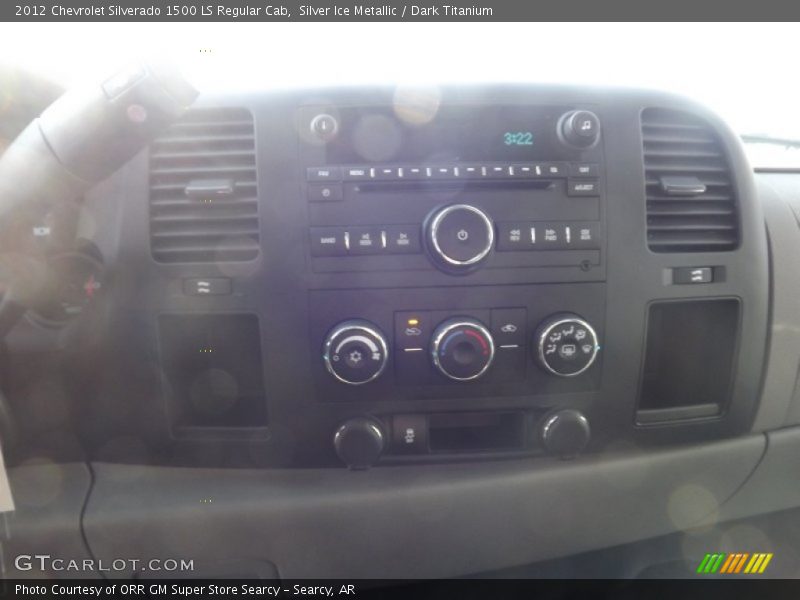Silver Ice Metallic / Dark Titanium 2012 Chevrolet Silverado 1500 LS Regular Cab