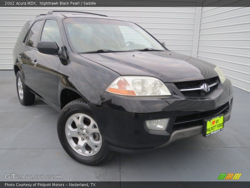 Nighthawk Black Pearl / Saddle 2002 Acura MDX