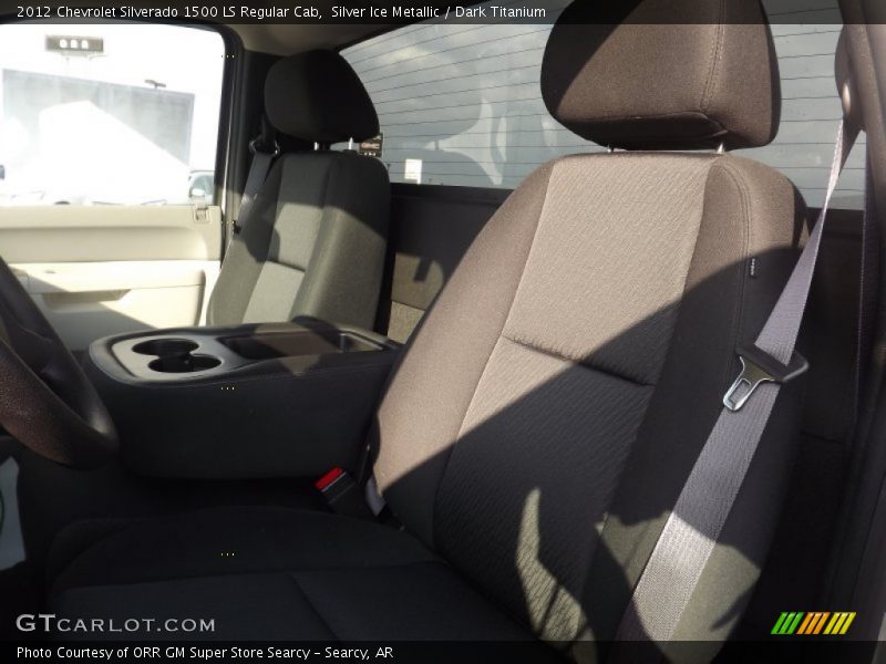 Silver Ice Metallic / Dark Titanium 2012 Chevrolet Silverado 1500 LS Regular Cab
