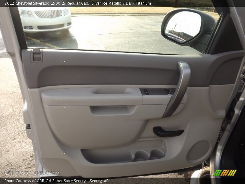 Silver Ice Metallic / Dark Titanium 2012 Chevrolet Silverado 1500 LS Regular Cab