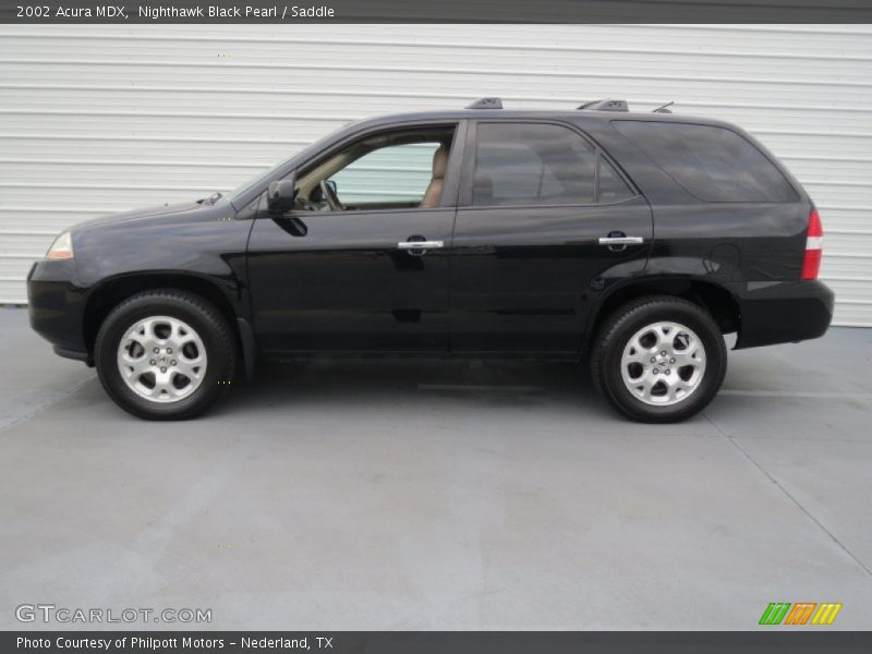 Nighthawk Black Pearl / Saddle 2002 Acura MDX