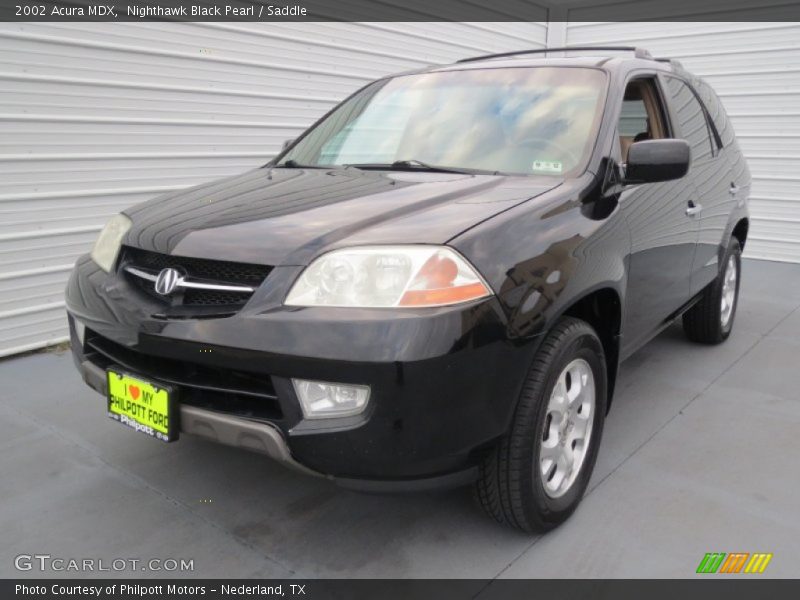 Nighthawk Black Pearl / Saddle 2002 Acura MDX