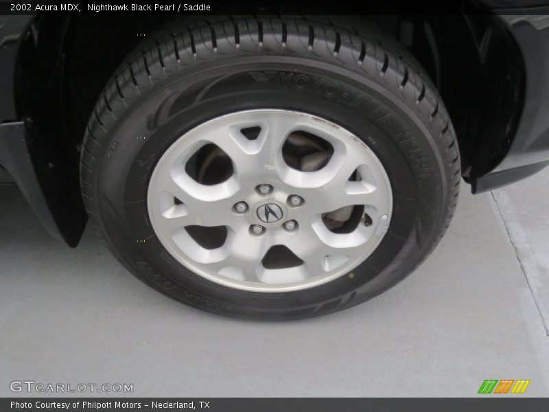 Nighthawk Black Pearl / Saddle 2002 Acura MDX