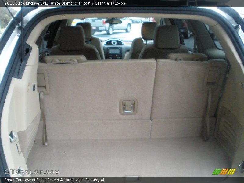White Diamond Tricoat / Cashmere/Cocoa 2011 Buick Enclave CXL