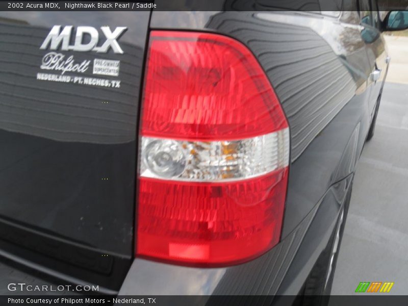 Nighthawk Black Pearl / Saddle 2002 Acura MDX