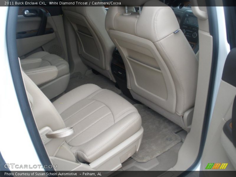 White Diamond Tricoat / Cashmere/Cocoa 2011 Buick Enclave CXL