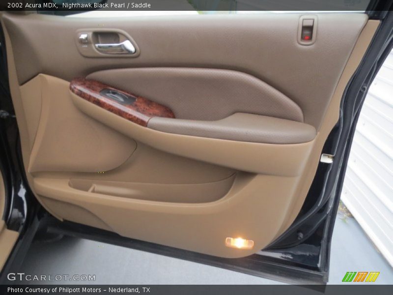 Nighthawk Black Pearl / Saddle 2002 Acura MDX